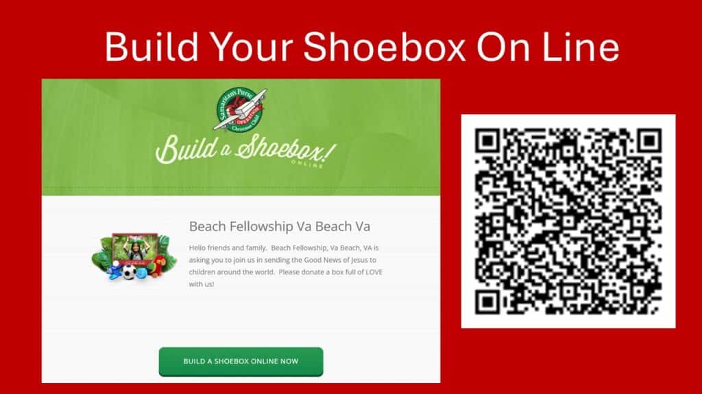 Operation Christmas Child Build A Shoebox