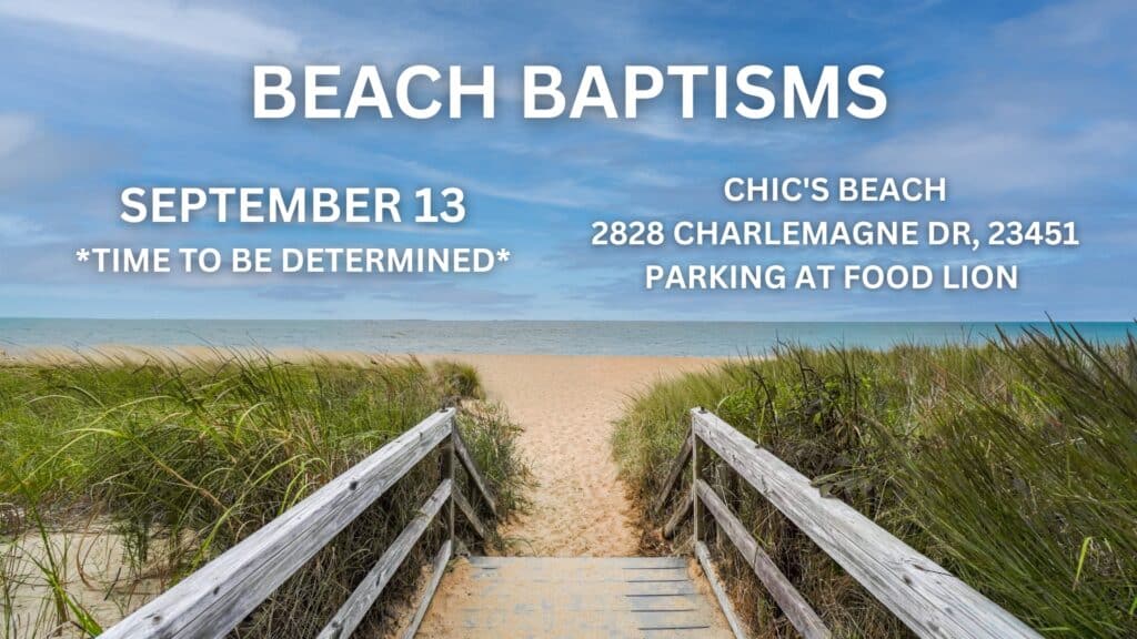 Beach Baptisms 2026 Save The Date CORRECTED